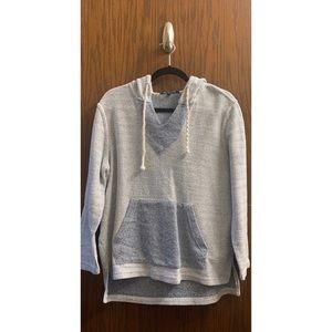 Woven beach sweatshirt, size S